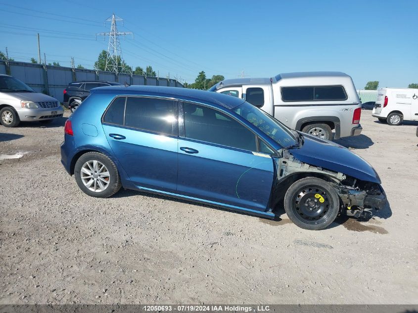 2017 Volkswagen Golf VIN: 3VW117AU3HM035956 Lot: 12050693