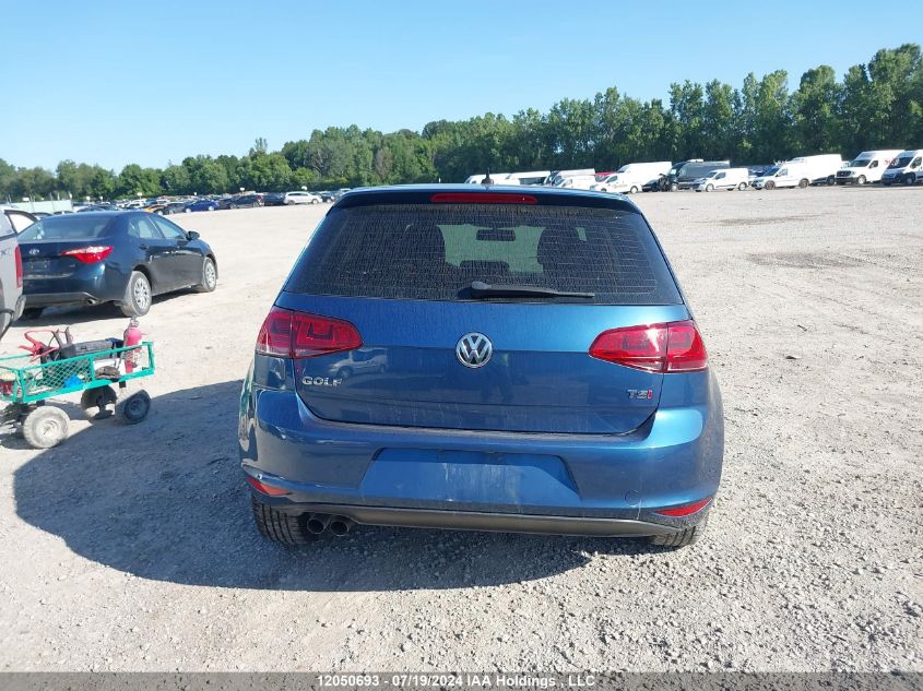 2017 Volkswagen Golf VIN: 3VW117AU3HM035956 Lot: 12050693