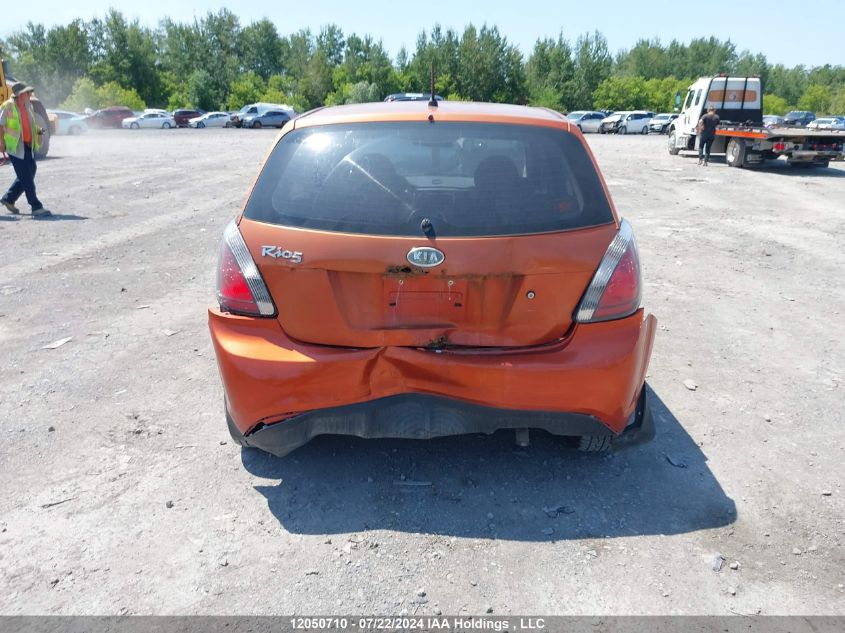 2010 Kia Rio VIN: KNADH5B38A6630486 Lot: 12050710