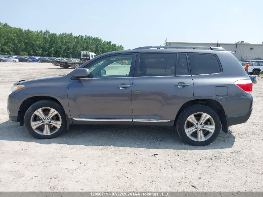 2012 Toyota Highlander V6 VIN: 5TDBK3EH7CS148022 Lot: 12050711