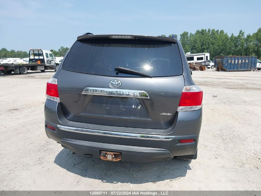 2012 Toyota Highlander V6 VIN: 5TDBK3EH7CS148022 Lot: 12050711