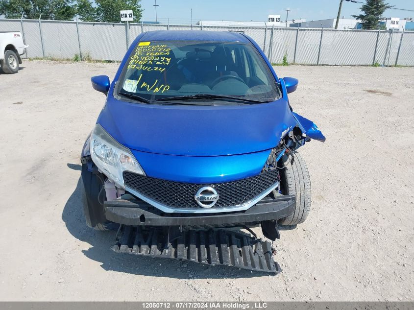 2015 Nissan Versa Note VIN: 3N1CE2CP6FL403398 Lot: 12050712