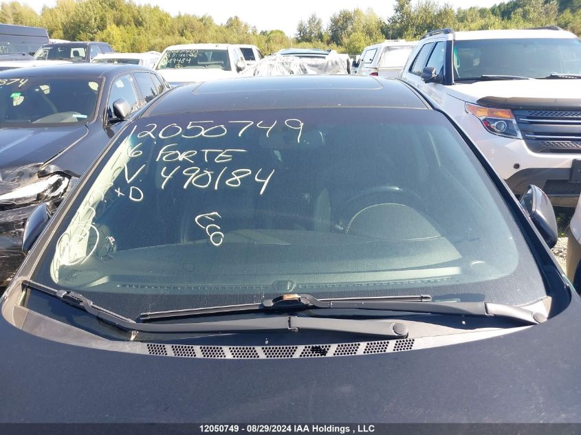 2016 Kia Forte VIN: KNAFZ4A89G5490184 Lot: 12050749