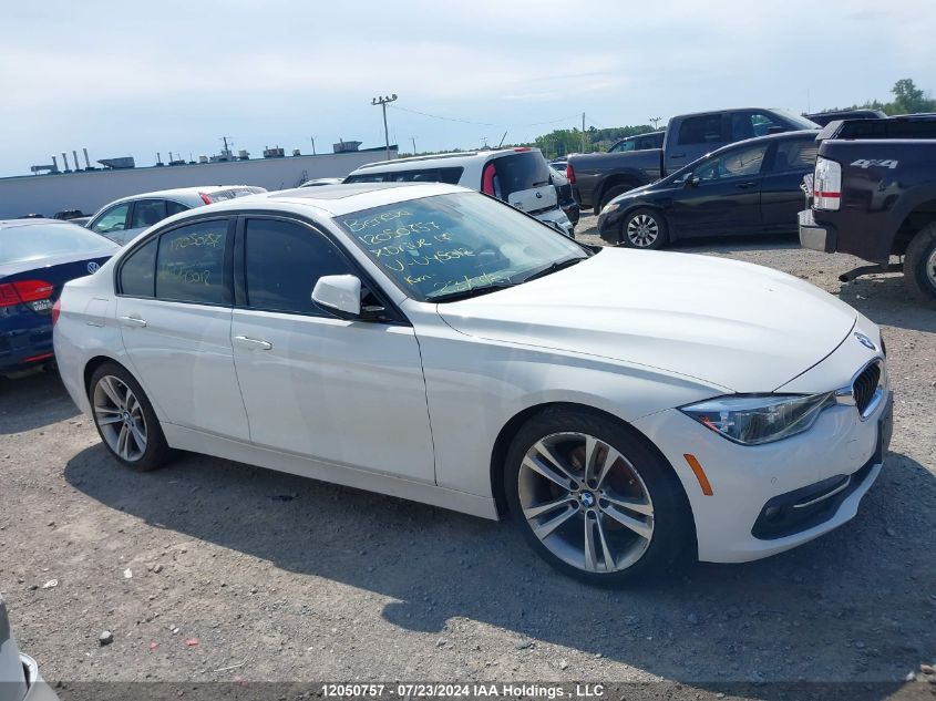 2017 BMW 320I xDrive VIN: WBA8E5G39HNU45012 Lot: 12050757