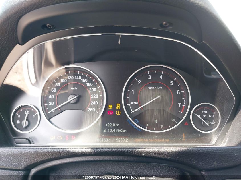 2017 BMW 320I xDrive VIN: WBA8E5G39HNU45012 Lot: 12050757