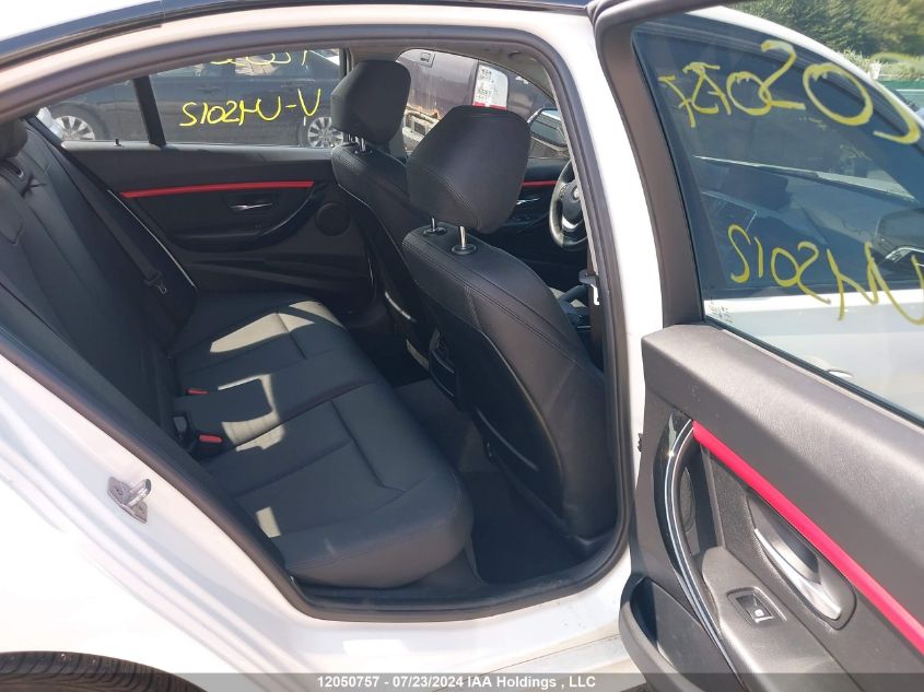 2017 BMW 320I xDrive VIN: WBA8E5G39HNU45012 Lot: 12050757