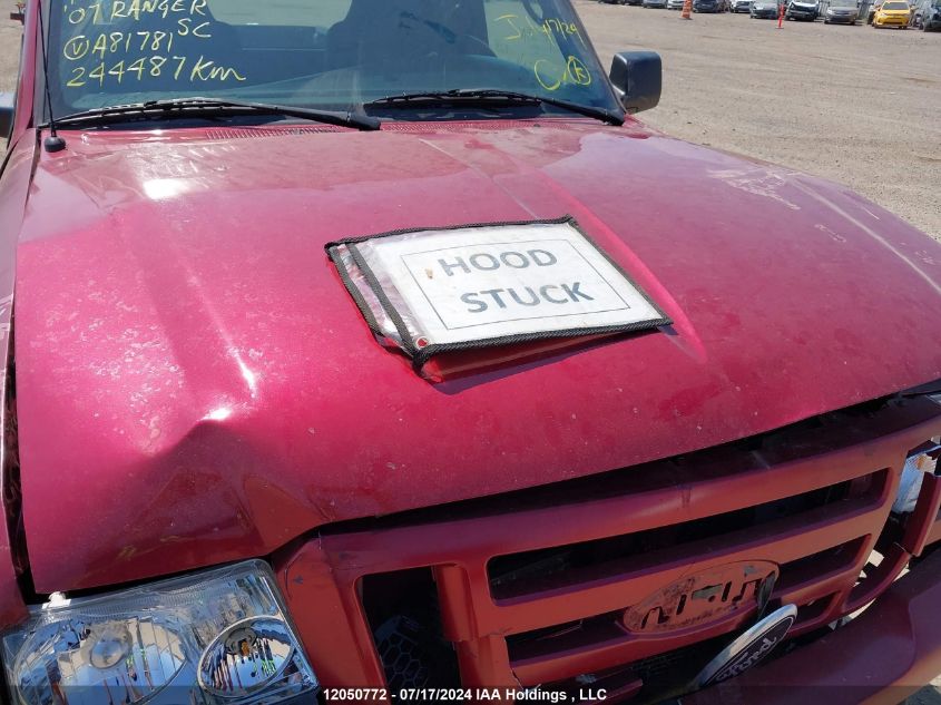 2007 Ford Ranger Super Cab VIN: 1FTZR45E37PA81781 Lot: 12050772