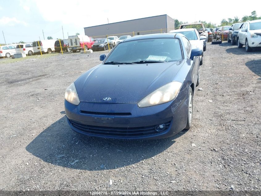 2008 Hyundai Tiburon VIN: KMHHM65D08U276393 Lot: 12050775