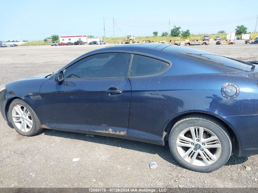 2008 Hyundai Tiburon VIN: KMHHM65D08U276393 Lot: 12050775