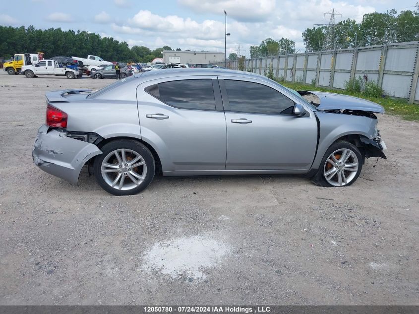 2014 Dodge Avenger Sxt VIN: 1C3CDZCB5EN102427 Lot: 12050780