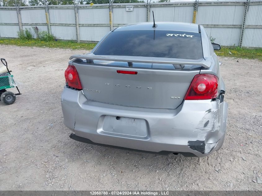 2014 Dodge Avenger Sxt VIN: 1C3CDZCB5EN102427 Lot: 12050780