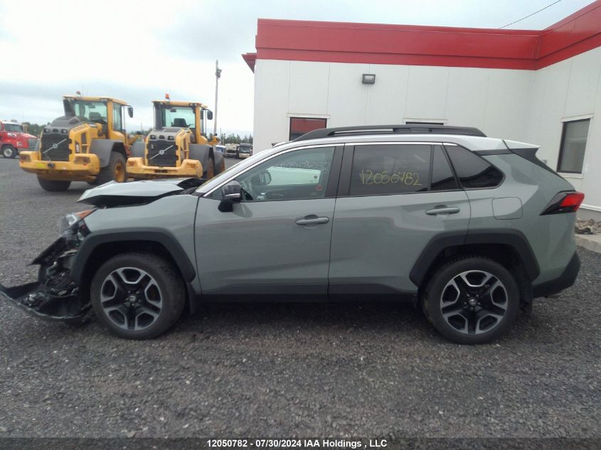 2020 Toyota Rav4 Adventure/Trd Off Road VIN: 2T3J1RFV6LC075487 Lot: 12050782