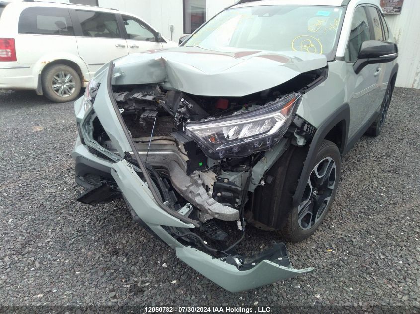 2020 Toyota Rav4 Adventure/Trd Off Road VIN: 2T3J1RFV6LC075487 Lot: 12050782