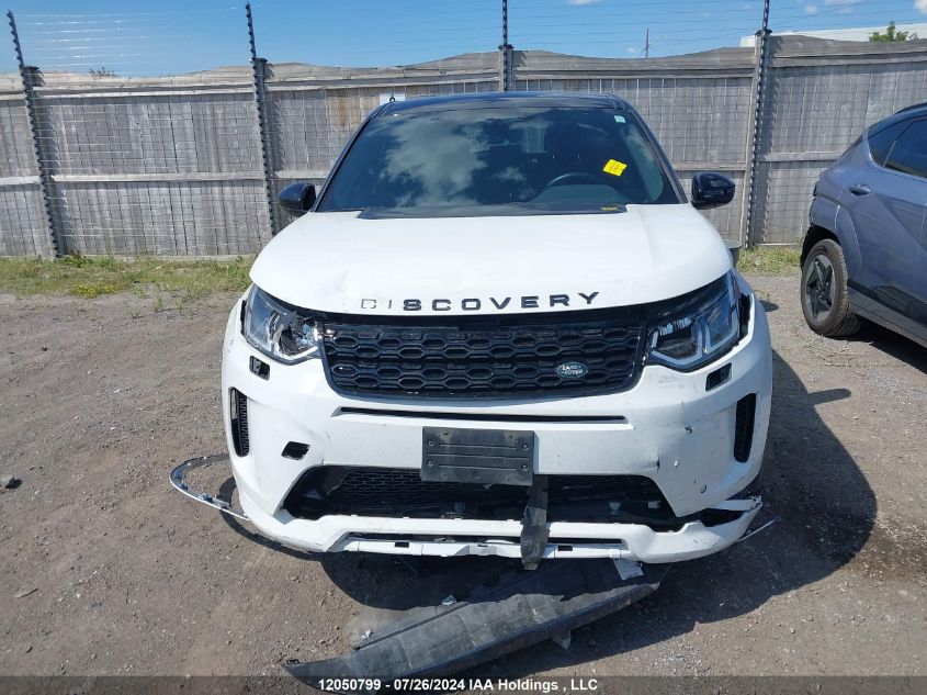 2022 Land Rover Discovery Sport VIN: SALCT2FX7NH908015 Lot: 12050799