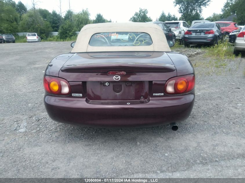 2000 Mazda Mx-5 Miata VIN: JM1NB3533Y0145484 Lot: 12050804