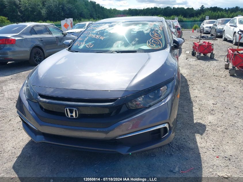 2020 Honda Civic Ex 4Dr VIN: 2HGFC2F74LH031349 Lot: 12050814