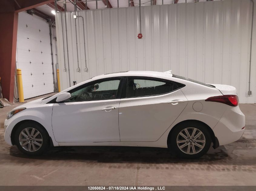 2015 Hyundai Elantra Sport Appearance VIN: KMHDH4AE9FU265749 Lot: 12050824