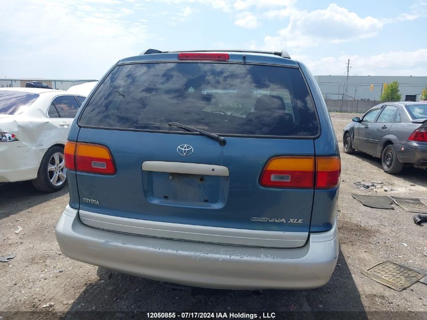 2000 Toyota Sienna Le/Xle VIN: 4T3ZF13C6YU297820 Lot: 12050855