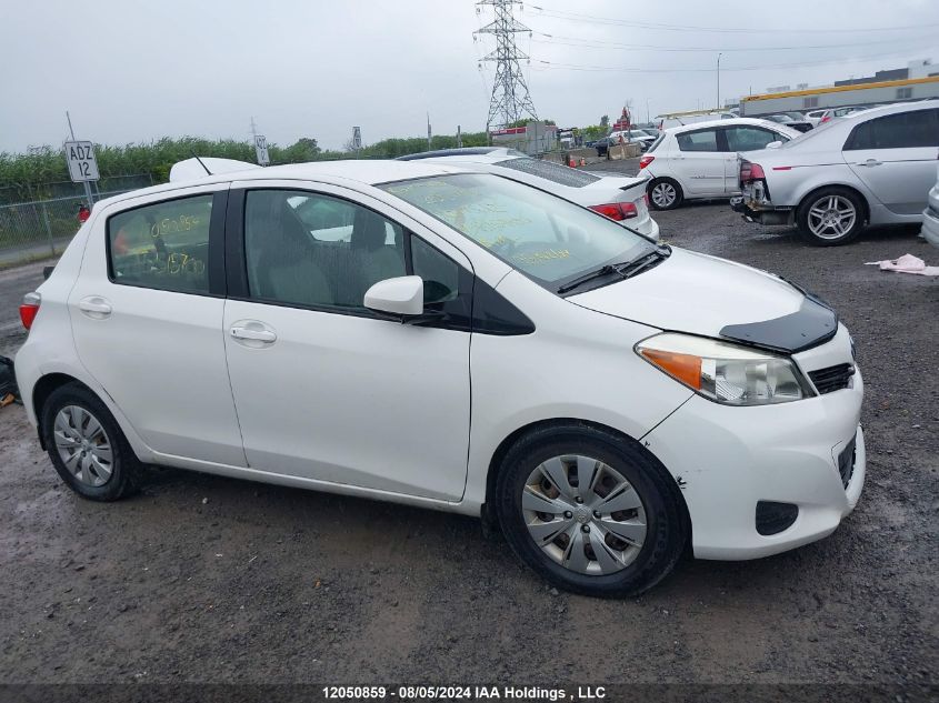 2012 Toyota Yaris VIN: JTDKTUD33CD515700 Lot: 12050859