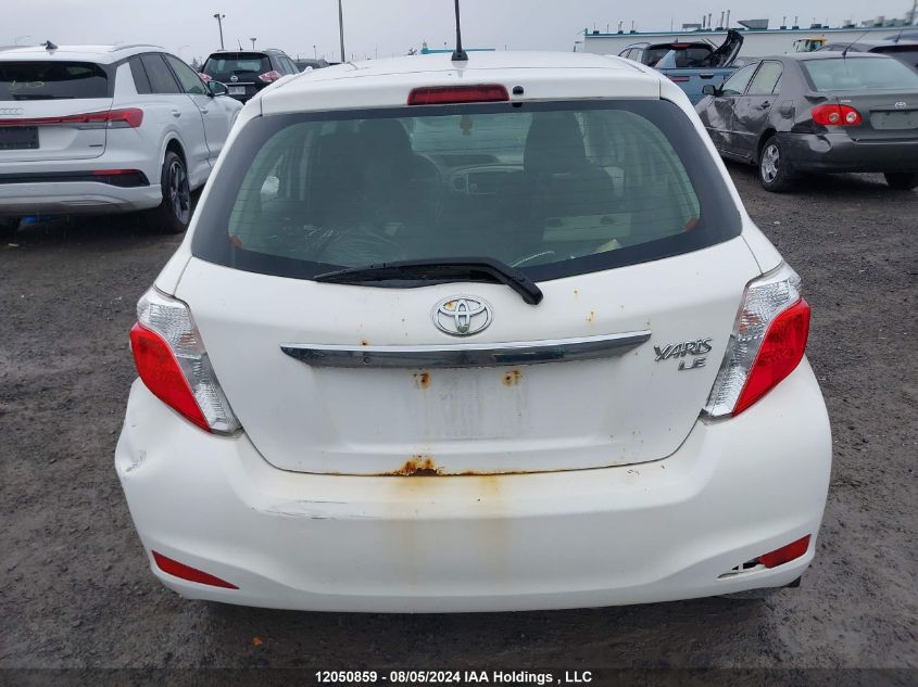 2012 Toyota Yaris VIN: JTDKTUD33CD515700 Lot: 12050859