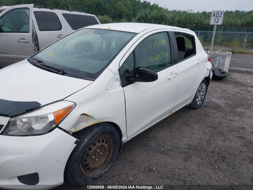 2012 Toyota Yaris VIN: JTDKTUD33CD515700 Lot: 12050859