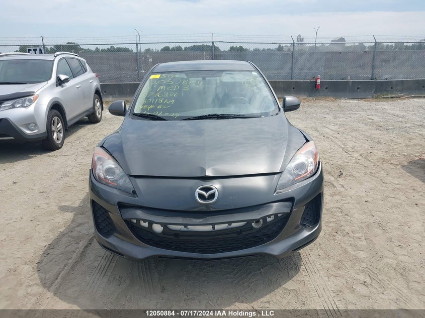 2013 Mazda Mazda3 VIN: JM1BL1KF7D1716806 Lot: 12050884