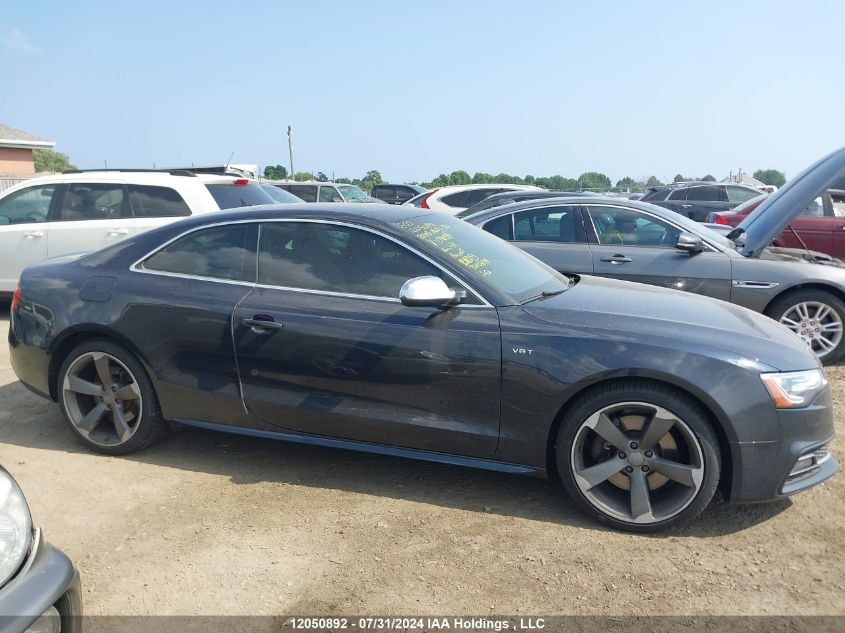 2015 Audi S5 VIN: WAUCGBFRXFA046591 Lot: 12050892