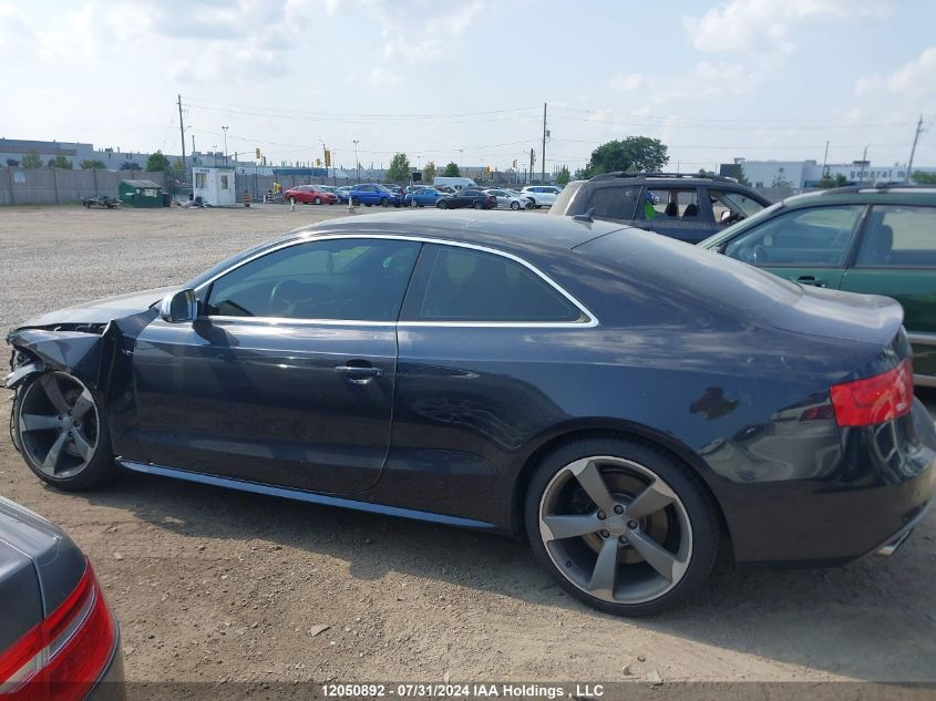 2015 Audi S5 VIN: WAUCGBFRXFA046591 Lot: 12050892