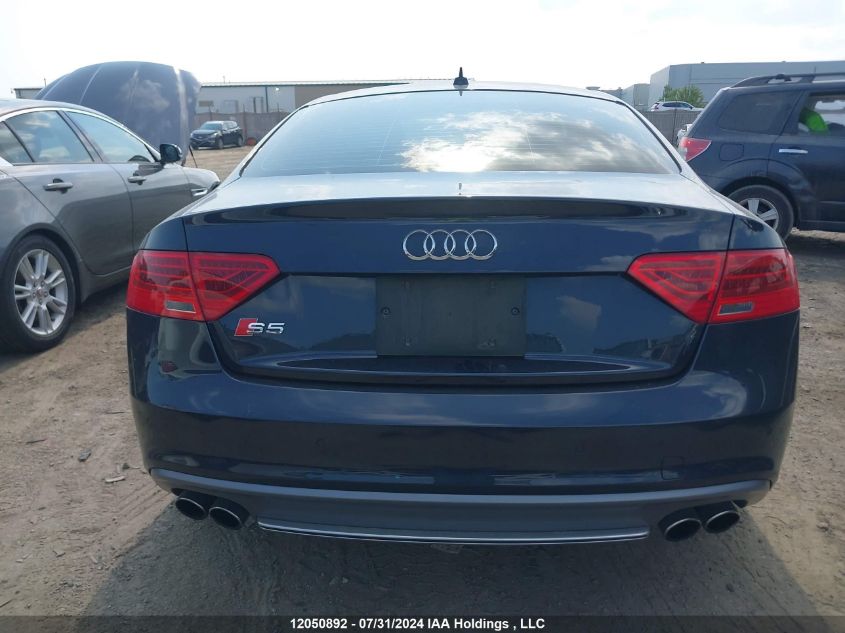 2015 Audi S5 VIN: WAUCGBFRXFA046591 Lot: 12050892