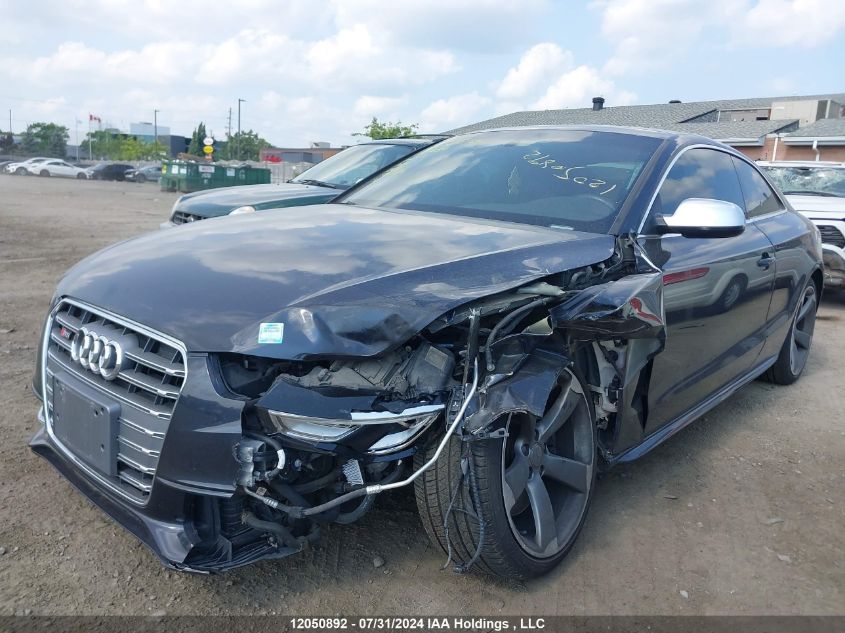 2015 Audi S5 VIN: WAUCGBFRXFA046591 Lot: 12050892