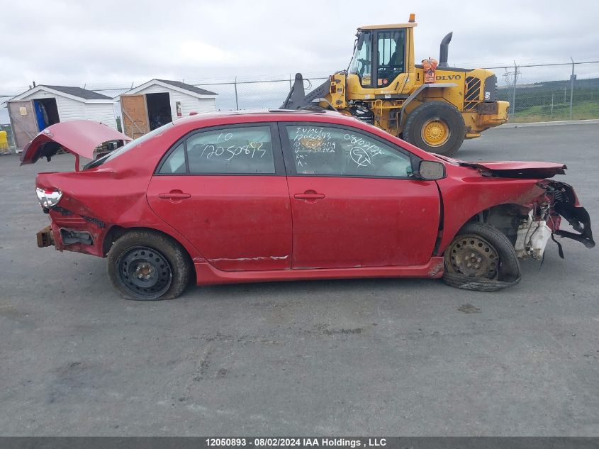 2010 Toyota Corolla S/Le/Xle VIN: 2T1BU4EE9AC250742 Lot: 12050893