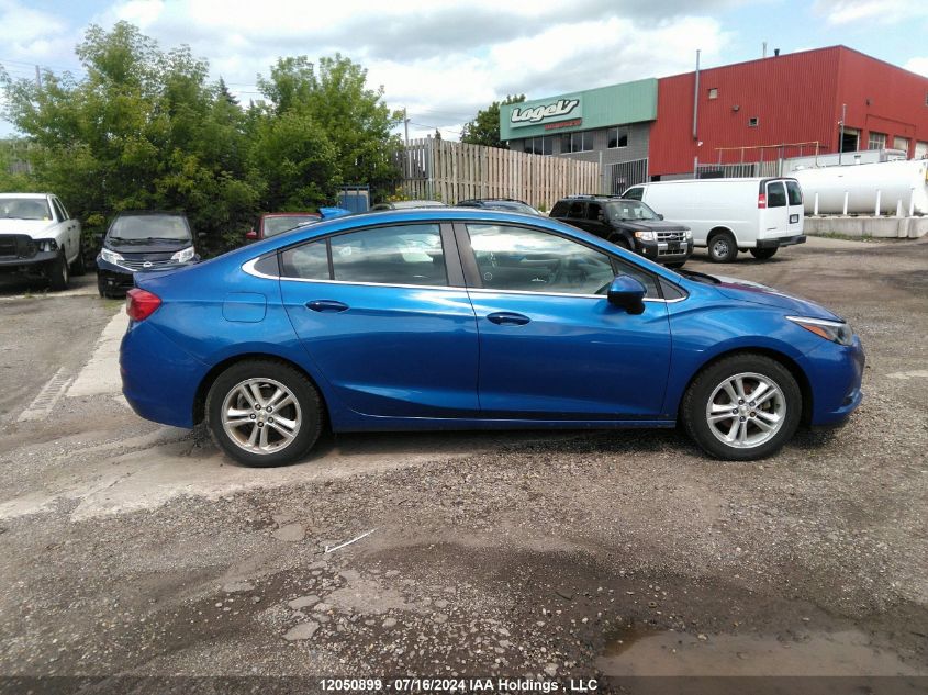 2016 Chevrolet Cruze Lt VIN: 3G1BE5SMXGS607011 Lot: 12050899