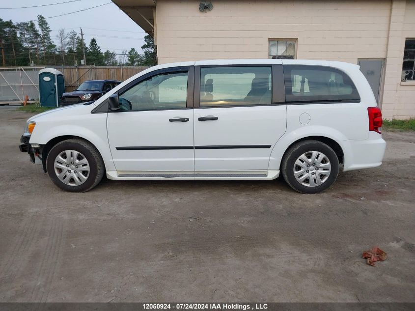 2014 Dodge Grand Caravan Se/Sxt VIN: 2C4RDGBG7ER105405 Lot: 12050924