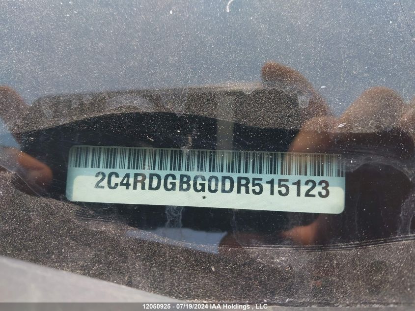 2013 Dodge Grand Caravan Se VIN: 2C4RDGBG0DR515123 Lot: 12050925