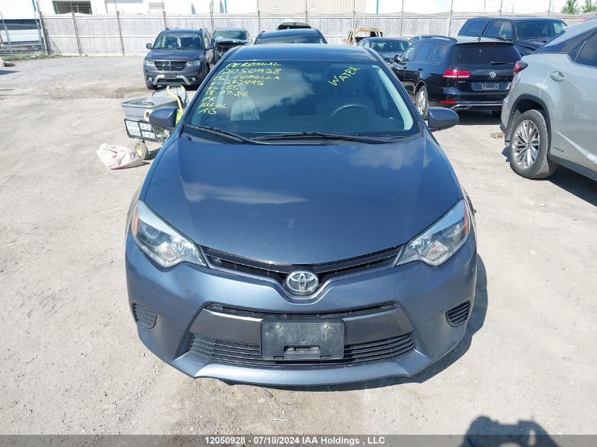 2015 Toyota Corolla L/Le/Le Pls/Prm/S/S Pls VIN: 2T1BURHE0FC242495 Lot: 12050928