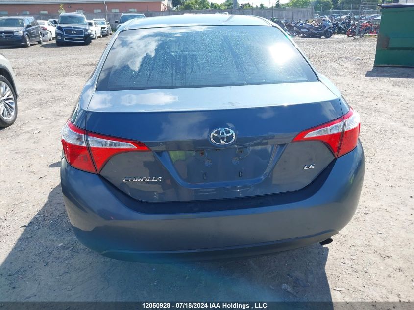 2015 Toyota Corolla L/Le/Le Pls/Prm/S/S Pls VIN: 2T1BURHE0FC242495 Lot: 12050928