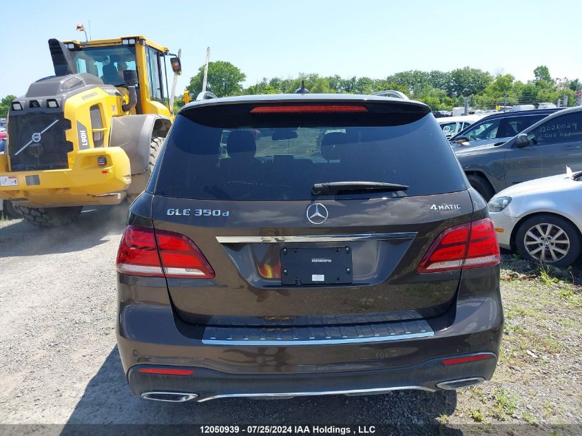 2016 Mercedes-Benz Gle VIN: 4JGDA2EB8GA680492 Lot: 12050939