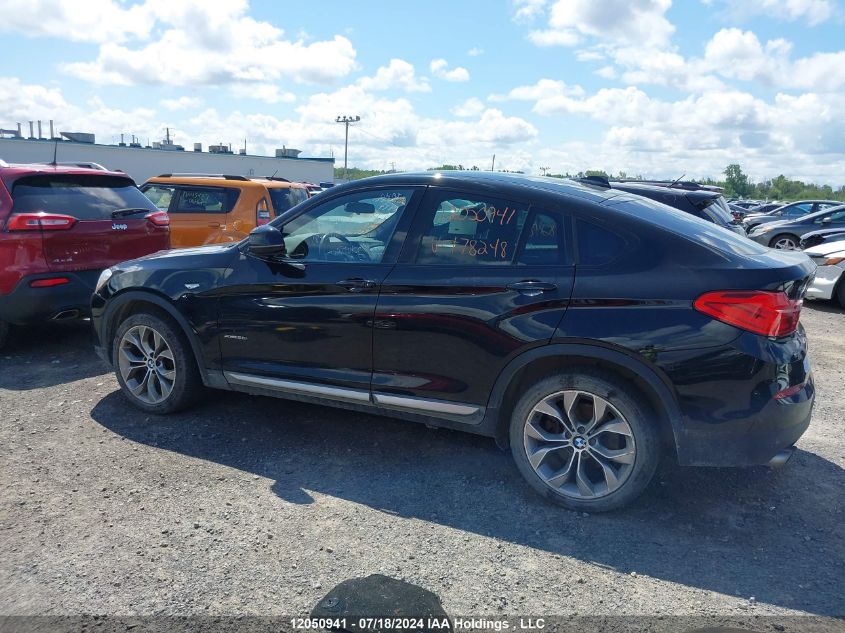 2017 BMW X4 xDrive28I VIN: 5UXXW3C55H0T78248 Lot: 12050941