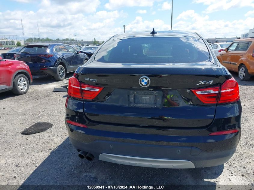 2017 BMW X4 xDrive28I VIN: 5UXXW3C55H0T78248 Lot: 12050941