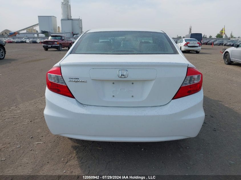 2012 Honda Civic Sdn VIN: 2HGFB2F56CH008219 Lot: 12050942