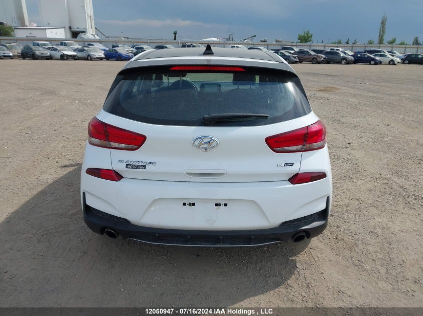 2019 Hyundai Elantra Gt N Line Ultimate VIN: KMHH55LC5KU106054 Lot: 12050947