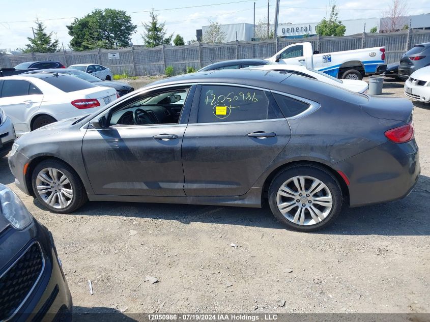 2015 Chrysler 200 Limited VIN: 1C3CCCAG6FN740668 Lot: 12050986