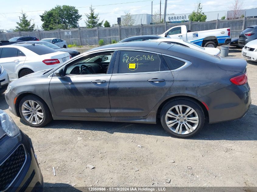 2015 Chrysler 200 Limited VIN: 1C3CCCAG6FN740668 Lot: 12050986