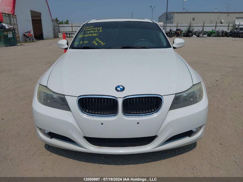 2011 BMW 3 Series VIN: WBAPG7C54BA937082 Lot: 12050997