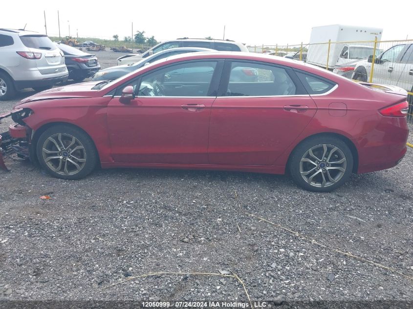 2017 Ford Fusion Se VIN: 3FA6P0T93HR389637 Lot: 12050999