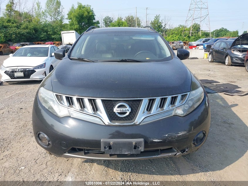 2010 Nissan Murano S/Sl/Le VIN: JN8AZ1MW2AW115684 Lot: 12051006