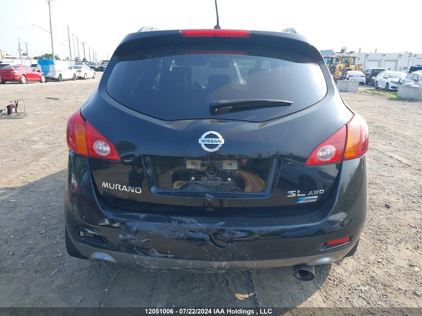 2010 Nissan Murano S/Sl/Le VIN: JN8AZ1MW2AW115684 Lot: 12051006
