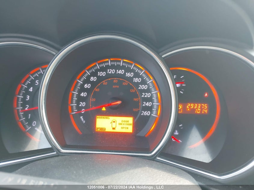 2010 Nissan Murano S/Sl/Le VIN: JN8AZ1MW2AW115684 Lot: 12051006