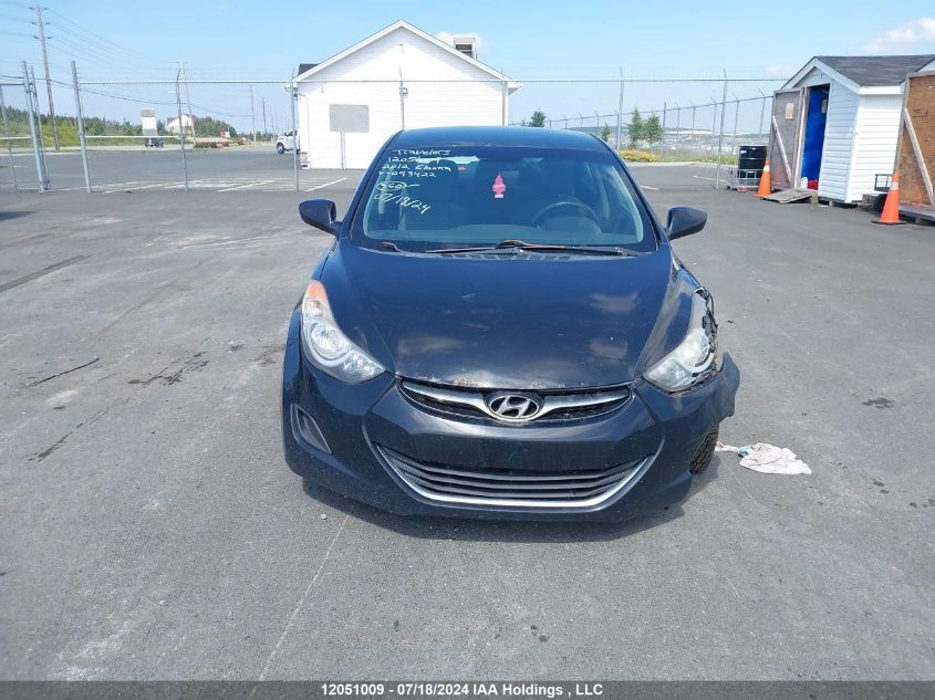 2012 Hyundai Elantra Gls/Limited VIN: 5NPDH4AE1CH093422 Lot: 12051009