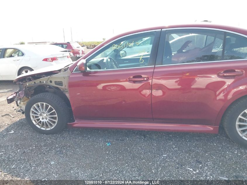 2011 Subaru Legacy 2.5I Premium VIN: 4S3BMBB64B3263782 Lot: 12051010